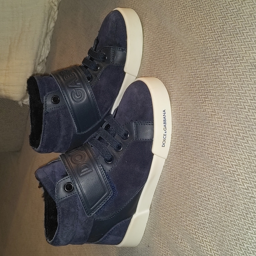 Dolce and Gabbana Boys High Tops size 27